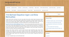 Desktop Screenshot of languesdefrance.com